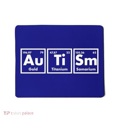 Autism Periodic Table Elements Mousepad