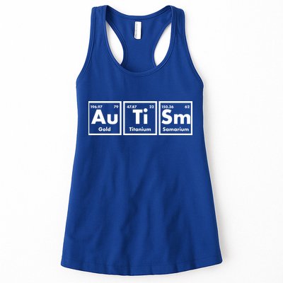 Autism Periodic Table Elements Womens Tank Top