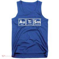 Autism Periodic Table Elements Tank Top