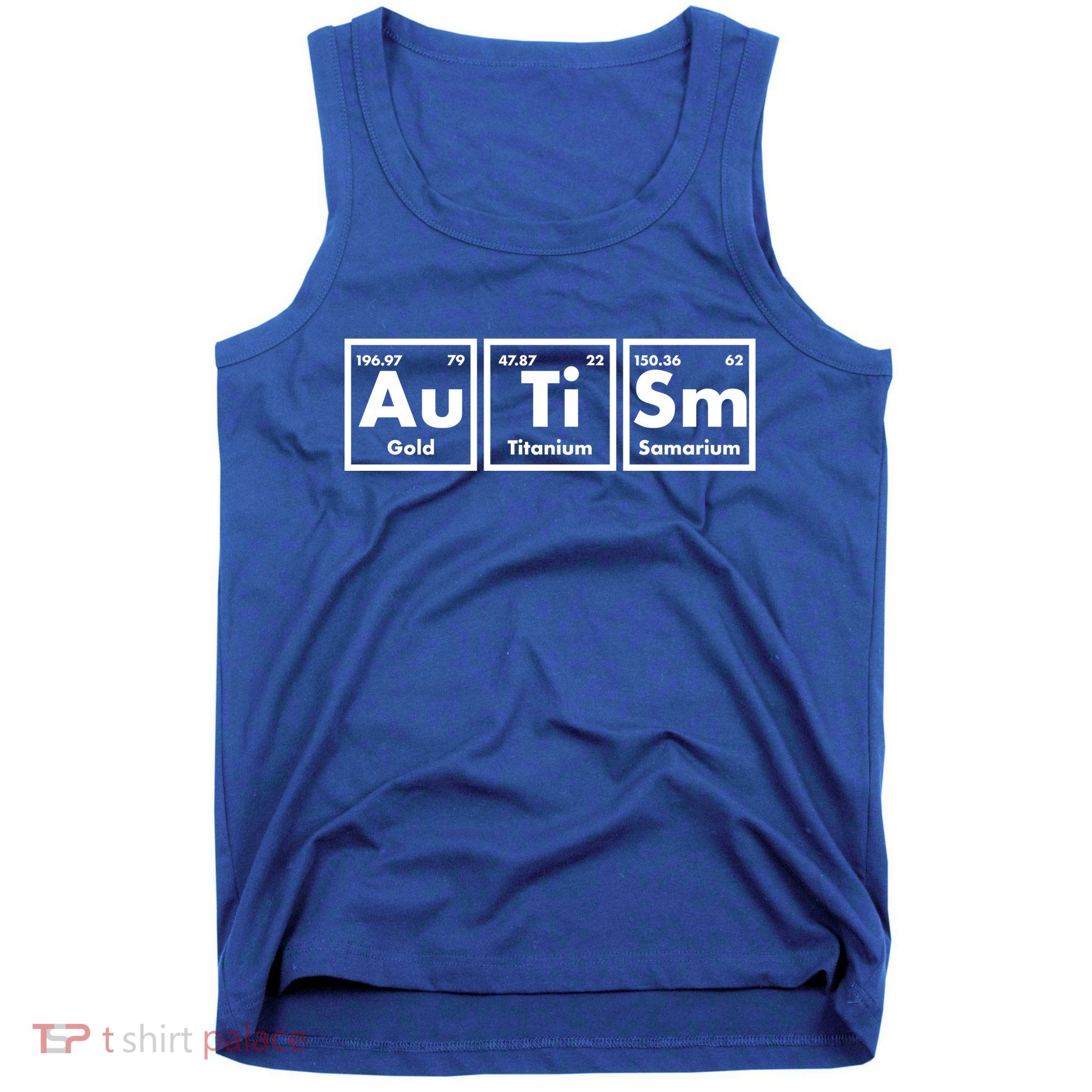 Autism Periodic Table Elements Tank Top