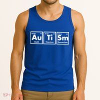 Autism Periodic Table Elements Tank Top