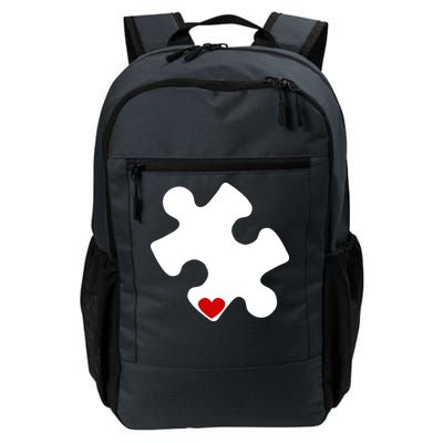 Autism Puzzle Heart Piece Daily Commute Backpack