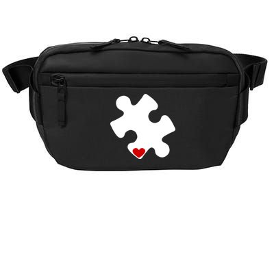 Autism Puzzle Heart Piece Crossbody Pack