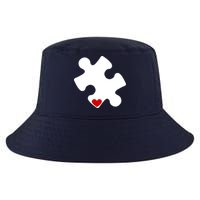 Autism Puzzle Heart Piece Cool Comfort Performance Bucket Hat