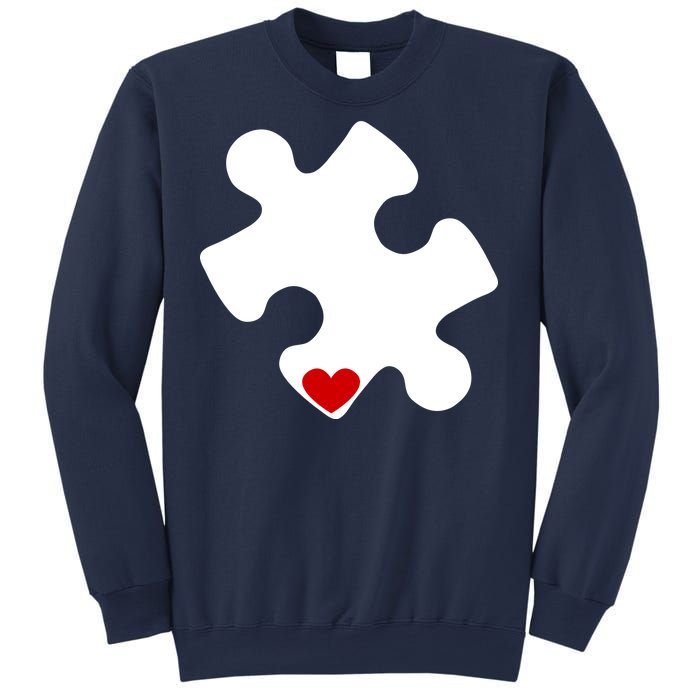 Autism Puzzle Heart Piece Sweatshirt