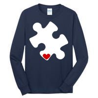 Autism Puzzle Heart Piece Tall Long Sleeve T-Shirt