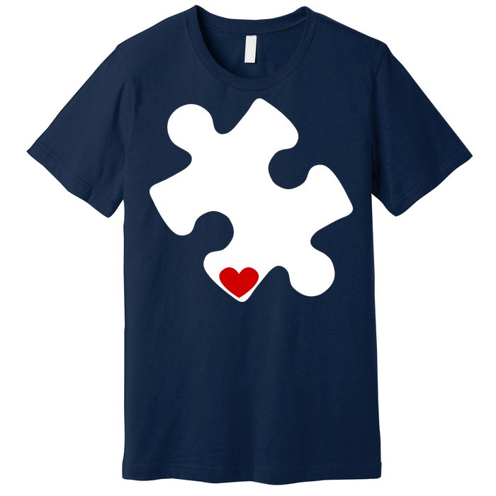 Autism Puzzle Heart Piece Premium T-Shirt