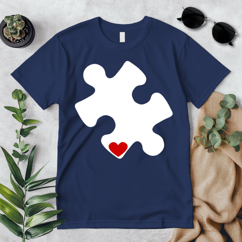 Autism Puzzle Heart Piece Premium T-Shirt