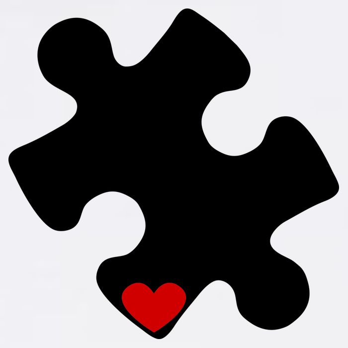 Autism Puzzle Heart Piece Garment-Dyed Sweatshirt