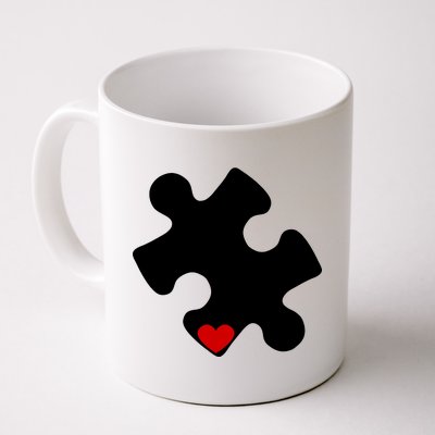 Autism Puzzle Heart Piece Coffee Mug