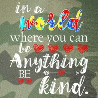 Autism Quote World Where You Can Be Anything Legacy Tie Dye Trucker Hat