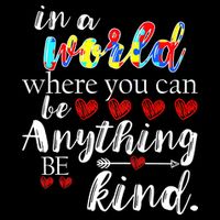 Autism Quote World Where You Can Be Anything 16 in Basic Backpack