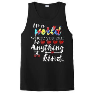 Autism Quote World Where You Can Be Anything PosiCharge Competitor Tank