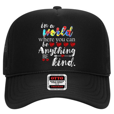 Autism Quote World Where You Can Be Anything Trucker Hat