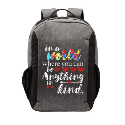 Autism Quote World Where You Can Be Anything Vector Backpack