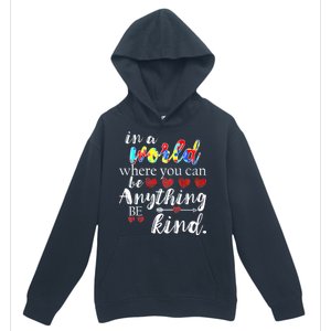 Autism Quote World Where You Can Be Anything Urban Pullover Hoodie