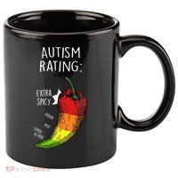 Autism Rating 11oz C Handle Ceramic Mug