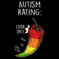Autism Rating Cropped Pullover Crew