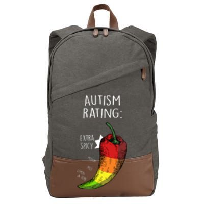 Autism Rating Cotton Canvas Backpack