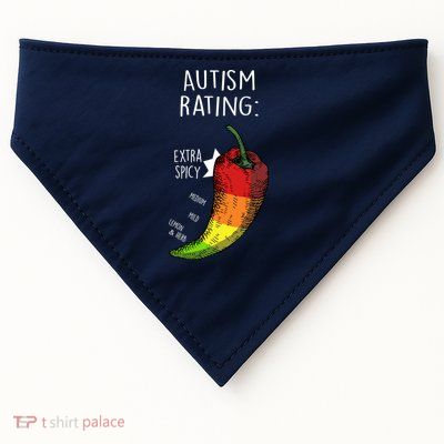 Autism Rating USA-Made Doggie Bandana