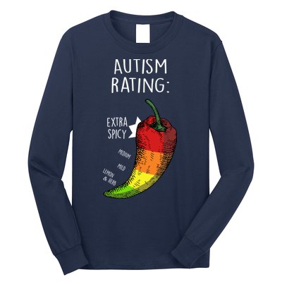 Autism Rating Long Sleeve Shirt