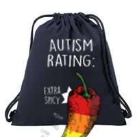 Autism Rating Drawstring Bag