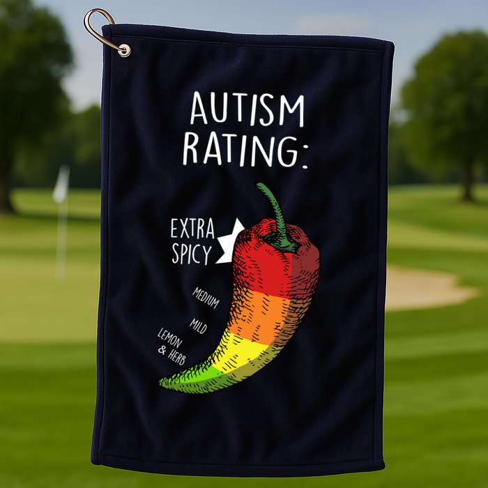 Autism Rating Golf Towel