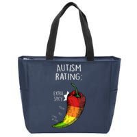 Autism Rating Zip Tote Bag