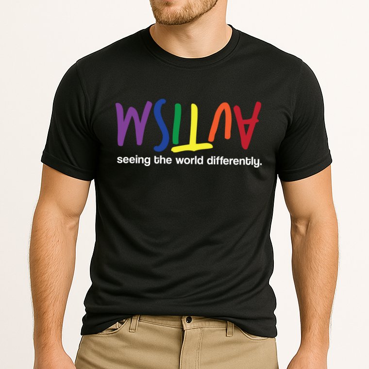 Autism Seeing The World Differently Performance Shirt