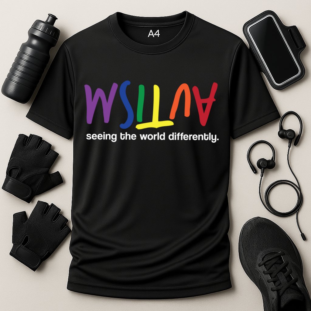 Autism Seeing The World Differently Performance Shirt