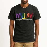 Autism Seeing The World Differently Tall T-Shirt