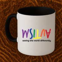 Autism Seeing The World Differently Mug