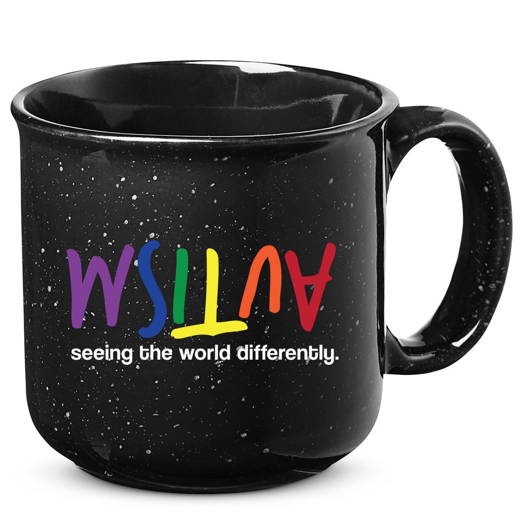 Autism Seeing The World Differently 15oz Campfire Ceramic Mug