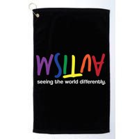 Autism Seeing The World Differently Golf Towel