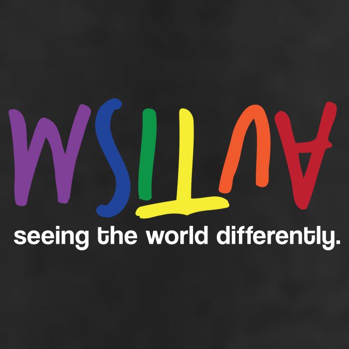 Autism Seeing The World Differently Golf Towel