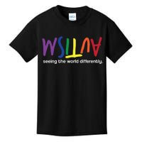 Autism Seeing The World Differently Kids T-Shirt