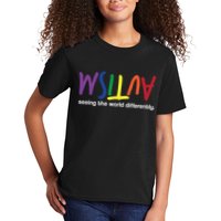 Autism Seeing The World Differently Kids T-Shirt