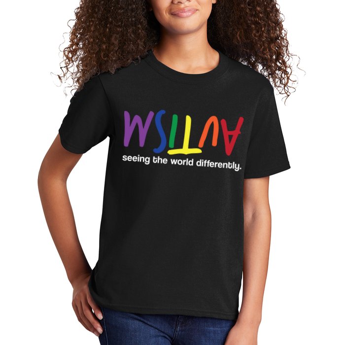 Autism Seeing The World Differently Kids T-Shirt
