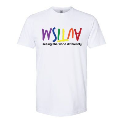 Autism Seeing The World Differently Softstyle® CVC T-Shirt