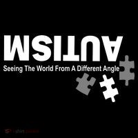 Autism Seeing The World From A Different Angle Flexfit Unipanel Trucker Cap