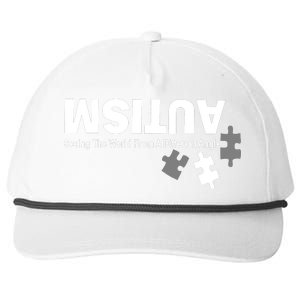 Autism Seeing The World From A Different Angle Snapback Five-Panel Rope Hat