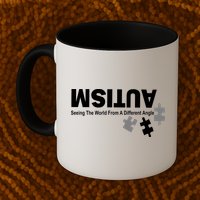 Autism Seeing The World From A Different Angle Mug