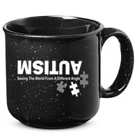 Autism Seeing The World From A Different Angle 15oz Campfire Ceramic Mug
