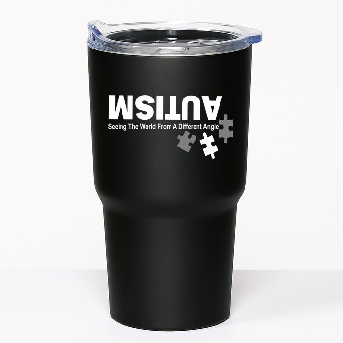 Autism Seeing The World From A Different Angle Tumbler