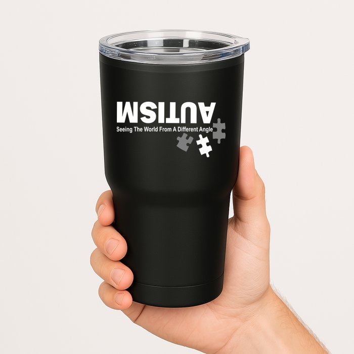 Autism Seeing The World From A Different Angle Tumbler
