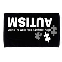 Autism Seeing The World From A Different Angle Microfiber Hand Towel