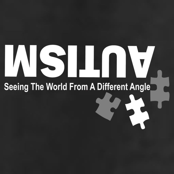 Autism Seeing The World From A Different Angle Microfiber Hand Towel