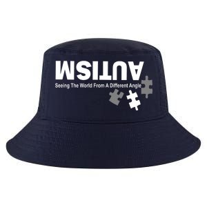 Autism Seeing The World From A Different Angle Cool Comfort Performance Bucket Hat