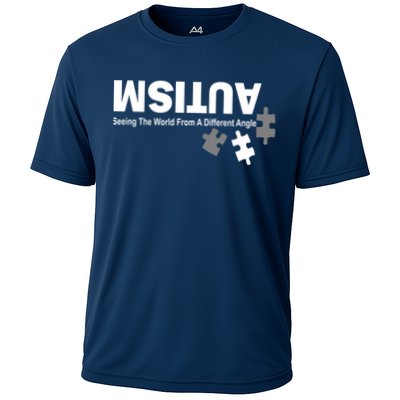 Autism Seeing The World From A Different Angle Performance Shirt
