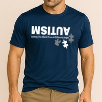 Autism Seeing The World From A Different Angle Performance Shirt